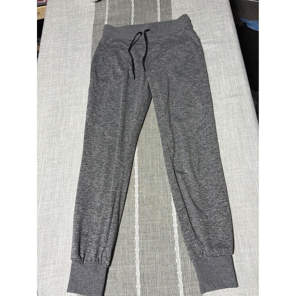 Athleta Heather Gray Jogger Pants Slim Fit Drawstring Sweatpants xSmall